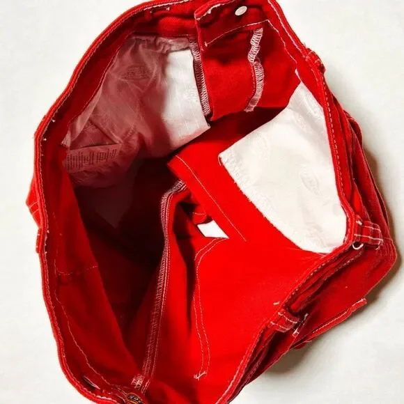 Dickies Red Shorts - juniors size 5 or women’s 27 - Picture 7 of 7